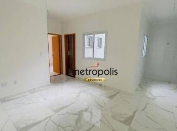 Sala  · Cobertura à venda, 117 m² por R$ 606.000,00 - Vila Scarpelli - Santo André/SP