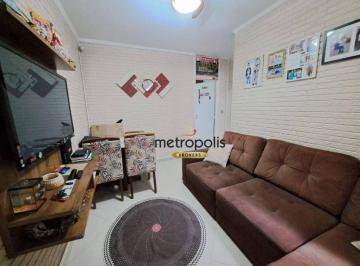 Sala · Apartamento à venda, 50 m² por R$ 281.000,00 - Parque Erasmo Assunção - Santo André/SP