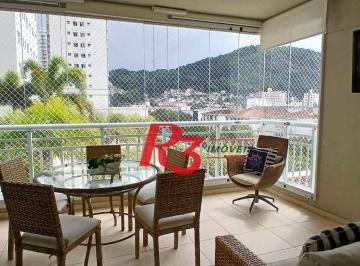 ac0a0972869f32af6022c9676f0584475867b155 · Apartamento com 3 dormitórios à venda, 150 m² por R$ 1.280.000,00 - Marapé - Santos/SP