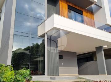 Casa · 249m² · 4 Quartos · 2 Vagas · Casa nova em condomínio fechado com 4 dormitórios e área gourmet integrada