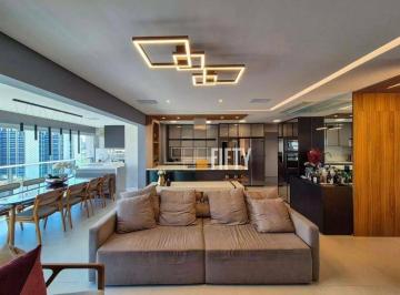 3c4846ac90e34db7b9c97bd1d6f3fdd944b9c92b · Apartamento mobiliado com 132m², 3 dormitórios, 2 suítes, 1 escritório e 2 vagas - Brooklin Sp