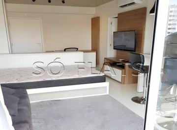 Apartamento · 35m² · 1 Quarto · 1 Vaga · Indi Vila Olímpia, Studio disponível para venda com 35m², 1 dormitório e 1 vaga de garagem