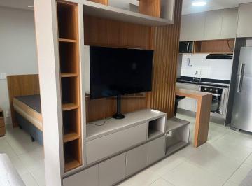 Apartamento · 43m² · 1 Quarto · 1 Vaga · Apartamento Studio à venda no Bosque - Campinas - 43m², mobiliado e com lazer completo