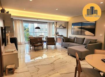 Apartamento · 116m² · 3 Quartos · 2 Vagas · Excelente Apartamento 3/4 Sendo 2 Suítes Finamente Decorado em Patamares