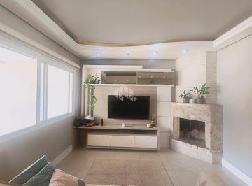 Casa · 181m² · 4 Quartos · 4 Vagas · Casa em Condomínio, 4 dormitórios, 1 suíte, Lareira, churrasqueira e 4 vagas de garagens, Vila Nova,