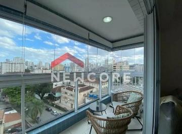 Apartamento · 58m² · 1 Quarto · 1 Vaga · Apartamento em Rua Oswaldo Cruz - Boqueirão - Santos/SP