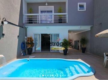 Piscina · Sobrado à venda, 296 m² por R$ 2.500.000,00 - Mauá - São Caetano do Sul/SP
