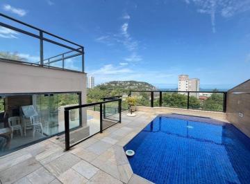 4c90425528a94e00bbd168fad152cefd14403fb9 · Cobertura duplex 3 suítes à venda, 320 m²- Enseada - Guarujá/SP