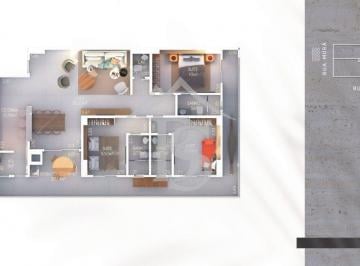 Apartamento · 124m² · 3 Quartos · 2 Vagas · Edifício Jocelino IX ? Praia Grande/SP