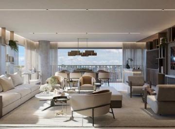 Living · Imperdível: Apartamento de Luxo em Moema, São Paulo - 3 quartos, 3 suítes, 5 banheiros, 2 vagas de g