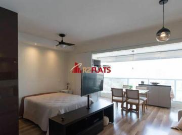 Apartamento · 35m² · 1 Quarto · 1 Vaga · Flat com ótimo preço no bairro Brooklin. Confira!