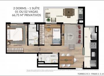 Apartamento · 67m² · 2 Quartos · 1 Vaga · Apartamento  2 dormitórios, 1 banheiro, 1 vaga Nossa Senhora do Sabará