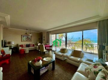 1d09187329c7623fcd84d1db580139e1b5c18074 · Apartamento frente mar, vista mar, 4 dormitórios (2 suítes), 1 vaga, Pitangueiras, Guarujá/SP.