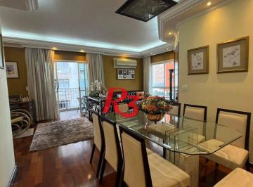 852d6871e57370b8b82b3378f3fe1ffbda9445bd · Apartamento à venda, 158 m² por R$ 1.800.000,00 - Boqueirão - Santos/SP