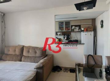 5575b36896373c4da5b6eeae190be2a937cc6711 · Apartamento à venda, 55 m² por R$ 790.000,00 - Embaré - Santos/SP