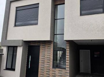 Fachada · Sobrado com 3 dormitórios à venda, 118 m² por R$ 670.000,00 - Capela Velha - Araucária/PR
