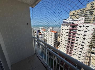 Varanda / Vista Mar · Apartamento VISTA MAR com 2 dormitórios à venda, 60 m² por R$ 425.000 - Ocian - Praia Grande/SP