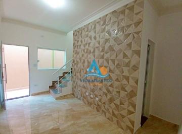 52a63de9017e65f25f0462cbe850fcb27ec16d46 · Sobrado com 2 quartos à venda, 54 m² por R$ 380.000 - Vila Guilhermina - Praia Grande/SP