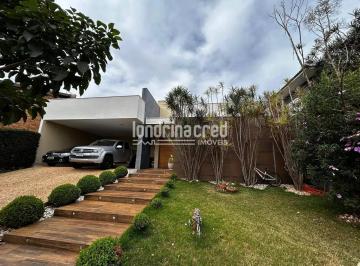 00011757681610121.jpg · Casa Térrea de Alto Padrão no Condomínio Pitanguá em Londrina, 3 Suítes, 279m² Construídos, Lazer Co