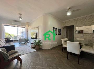 Sala · Apartamento com 3 quartos (2 suítes), 1 vaga à venda no Tombo, Guarujá