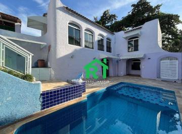 abe3de6d13f3b79d7235f553f2e3a882702bd380 · Casa à beira mar com 4 dormitórios (2 suítes), 3 vagas, lazer, Balneário Praia do Pernambuco, Guaruj