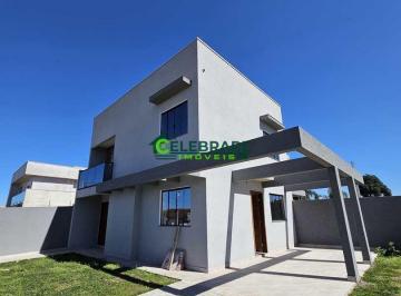 Casa · 105m² · 4 Quartos · 3 Vagas · SOBRADO NOVO EM COLOMBO!!! 04 QTOS,SUÍTE,SACADA E AMPLO TERRENO