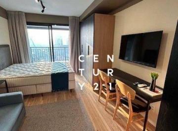 5b1e6aec237cd7e06b9587732b3a17895d30fc9a · Apartamento para alugar, 33 m² por R$ 5.000,00/mês - Brooklin Paulista - São Paulo/SP