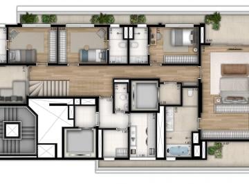 Apartamento de 4 quartos, São Paulo · Cobertura Mirage 23º andar / Ibirapuera / Pronto novo