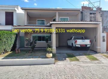 Casa de 3 quartos, Feira de Santana · Leo vende na Fraga Maia, 3\4 sendo 2 suítes, closet, piscina, goumert