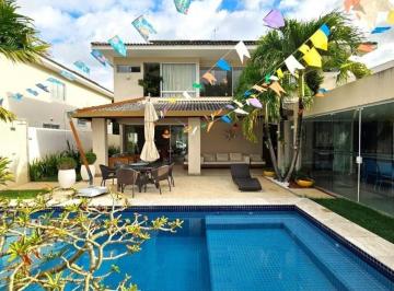 Casa · 349m² · 4 Quartos · 4 Vagas · Linda Casa Duplex - 349,36m² - 4 suítes - Porteira Fechada!