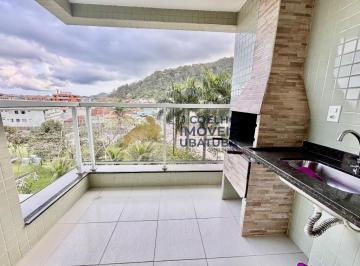 Foto 08 · Apartamento mobiliado à venda com 2 dormitórios, varanda gourmet e vista mar - Praia Grande em Ubatu