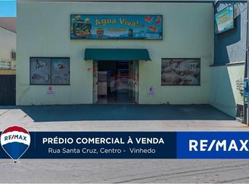 Comercial · 155m² · 5 Vagas · Prédio comercial à venda, 283m² terreno e 155m² de área construída, Centro, Vinhedo-SP.