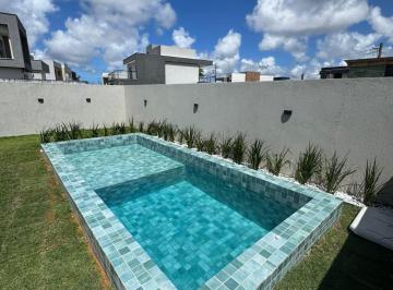 Casa de 4 quartos, Camaçari · Camaçari, Terras Alphaville, Casa Duplex, Nova, 4/4, 3 suítes, Piscina, 288m²