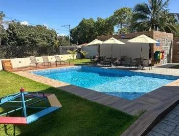 Apartamento de 3 quartos, Camaçari · Itacimirim, Praia do Surf, Apartamento Térreo, Garden, 3/4, mobiliado, 