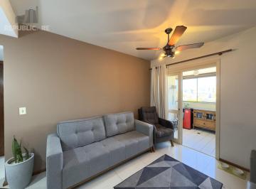 Living · Apartamento 2 dormitórios, com lavabo e vaga de garagem na Cidade Baixa