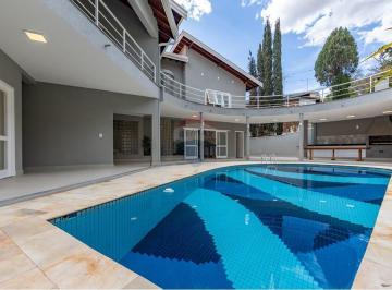 Casa · 555m² · 5 Quartos · 5 Vagas · RE/MAX VENDE Luxuosa Casa no Condomínio Jd. Paulista I em Vinhedo/SP - 5 suítes - R$2.795.000,00