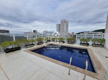 Foto 01 · Linda cobertura Duplex com vista para o Mar, Praia Pitangueiras, Guarujá