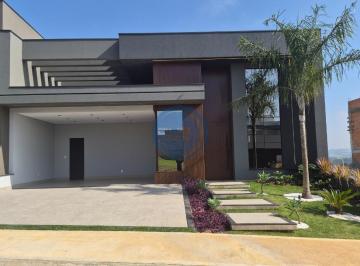 Foto 01 · Casa de luxo em condomínio: 3 quartos, 3 suítes, 2 salas, 5 banheiros, 4 vagas de garagem, 196m² - I