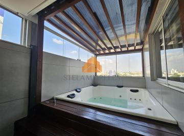 Apartamento · 120m² · 3 Quartos · 2 Vagas · Ápto planejado, inclusos móveis  eletro domésticos, jacuzzi com vista linda  02 vagas garagem