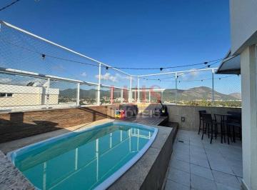 e845df94116d72d02ee9e3801a353d20a30f5a21 · Cobertura com 3 dormitórios à venda, 220 m² por R$ 900.000,00 - Itaipu - Niterói/RJ