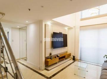 Apartamento · 120m² · 2 Quartos · 3 Vagas · Moema! Duplex Reformado em Andar Alto!