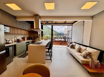 Foto 01 · Cobertura à venda com 2 suítes e terraço gourmet com jacuzzi e vista mar! Praia da Enseada - Ubatuba