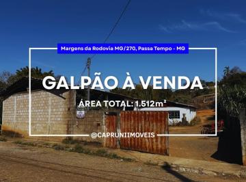 Comercial · 500m² · Galpão, à venda, Passa Tempo - MG, às margens da Rodovia MG/270.