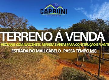 Terreno · 123960m² · Terreno à venda com hectares, Estrada do Mau Cabelo, Passa Tempo - MG