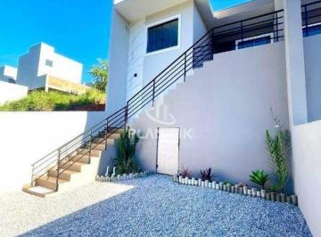 Casa · 68m² · 2 Quartos · 1 Vaga · CASA 2 QUARTOS SENDO 1 SUITE BAIRRO AGUAS CLARAS , BRUSQUE -SC