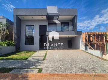 Casa · 282m² · 3 Quartos · 4 Vagas · Casa à venda no condomínio Club Santorini no bairro Parque Brasil 500 em Paulínia