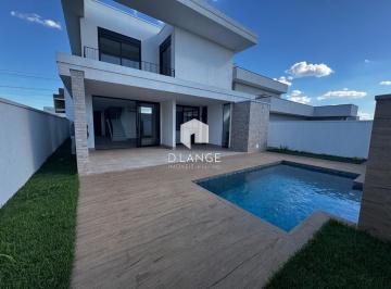 Casa · 269m² · 3 Quartos · 4 Vagas · Casa à venda no Condomínio Santorini Residencial Club no bairro Parque Brasil 500 em Paulínia
