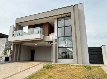 Casa · 265m² · 3 Quartos · 4 Vagas · Casa à venda no Condomínio Santorini no bairro Parque Brasil 500 em Paulínia/SP.