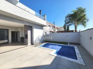 Piscina · Casa de Condomínio com 4 quartos à venda, 272m² - Parque Brasil 500