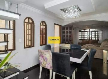 Casa · 214m² · 3 Quartos · 2 Vagas · Sobrado à Venda no Bairro Demarchi – 3 Suítes, 214 m² – São Bernardo do Campo